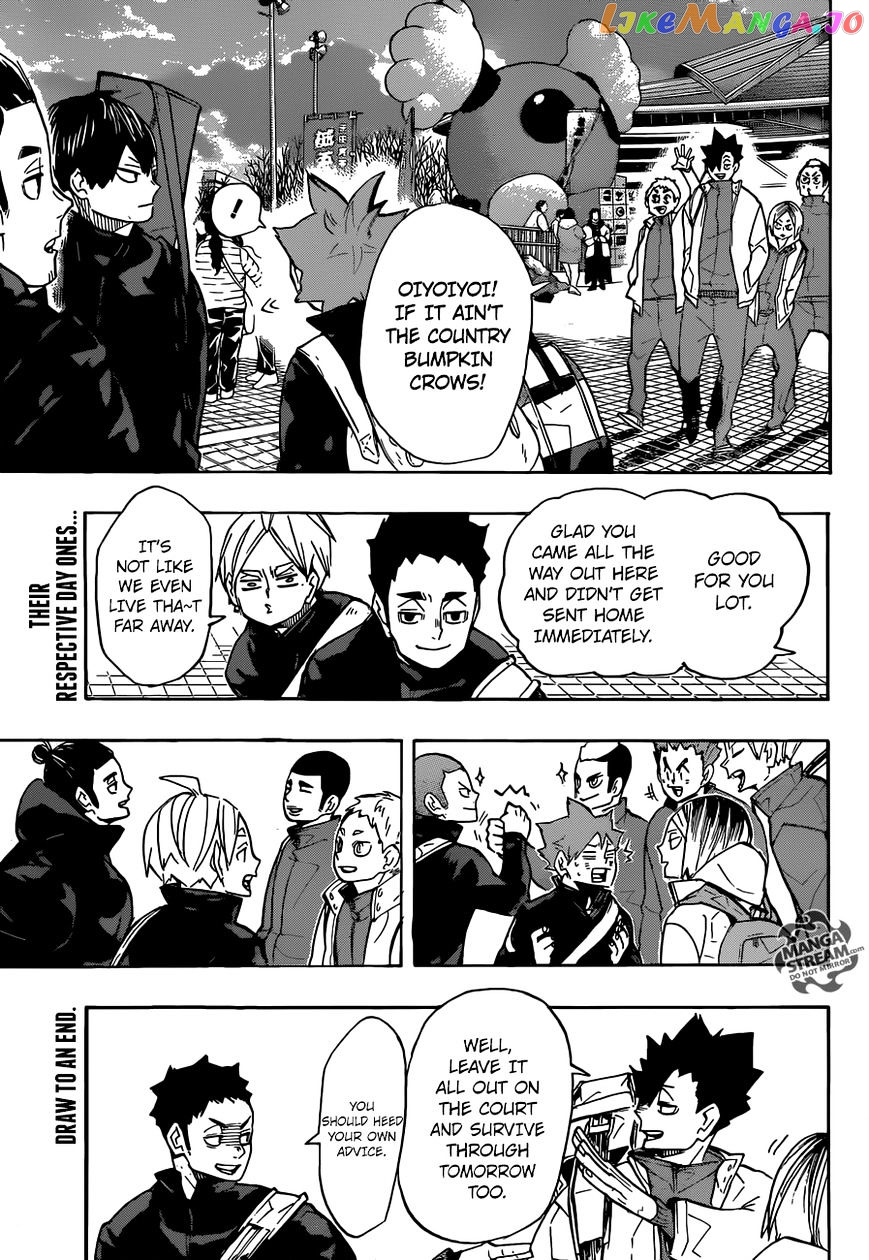Haikyuu!!, Chapter 246 image 03